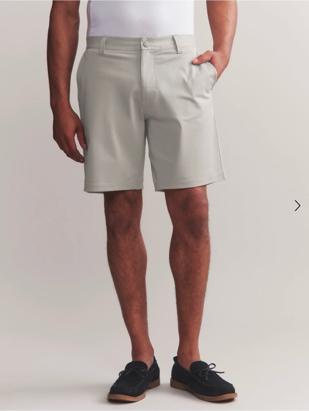 NWT Rhone Commuter Flyweight 9” Shorts Gray Size 32 4-Way Stretch Performance